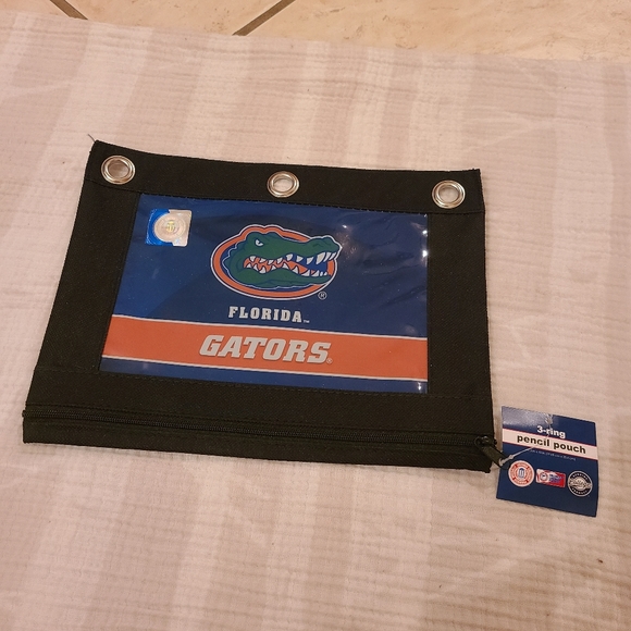 College Licensed Product Accessories - Florida Gators 3 Ring Pencil Pouch